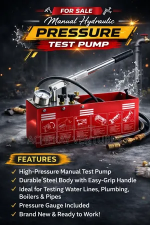 Manual Hydraulic Pressure Test Pump