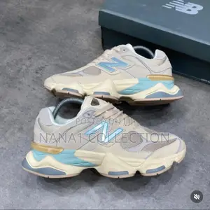 New Balance 9060 Ivory Cream Sneakers