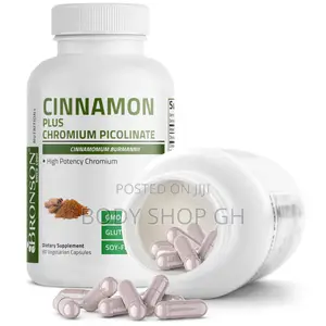 Bronson Cinnamon Plus Chromium Picolinate Supplement, High Potency
