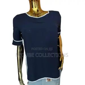 Blue White Ladies Top