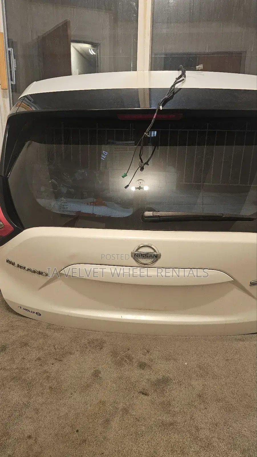 2023 Nissan Murano Sv Boot/Tailgate Fits 2019-2024