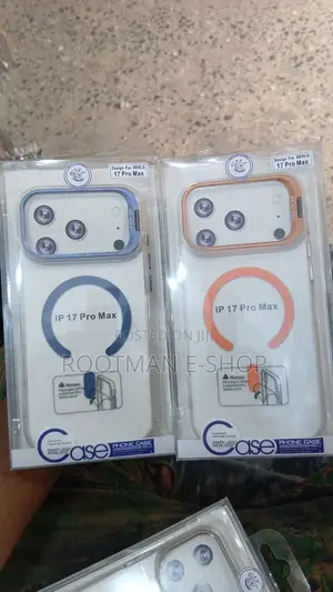 Magsafe Coloured Phone Case With Bracket for iPhone 17 Pro Max