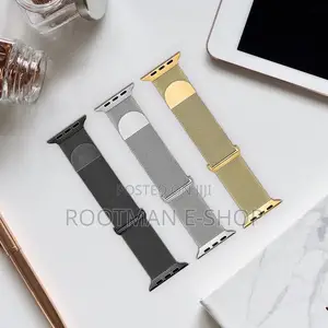 Metal Milanese Loop Band Compatible With Apple Watch Band 38mm to 45mm