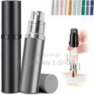 Aluminum Perfume Atomizer 5ml Refillable Perfume Bottling Travel