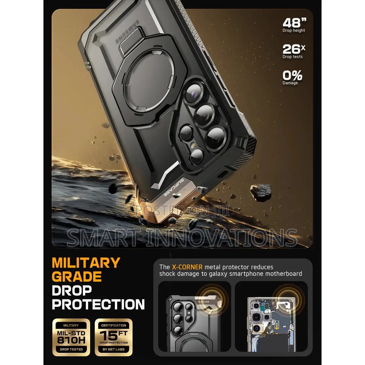 Galaxy S26 Ultra| S25ultra Ub Grip Magsafe Phone Case With Kickstand