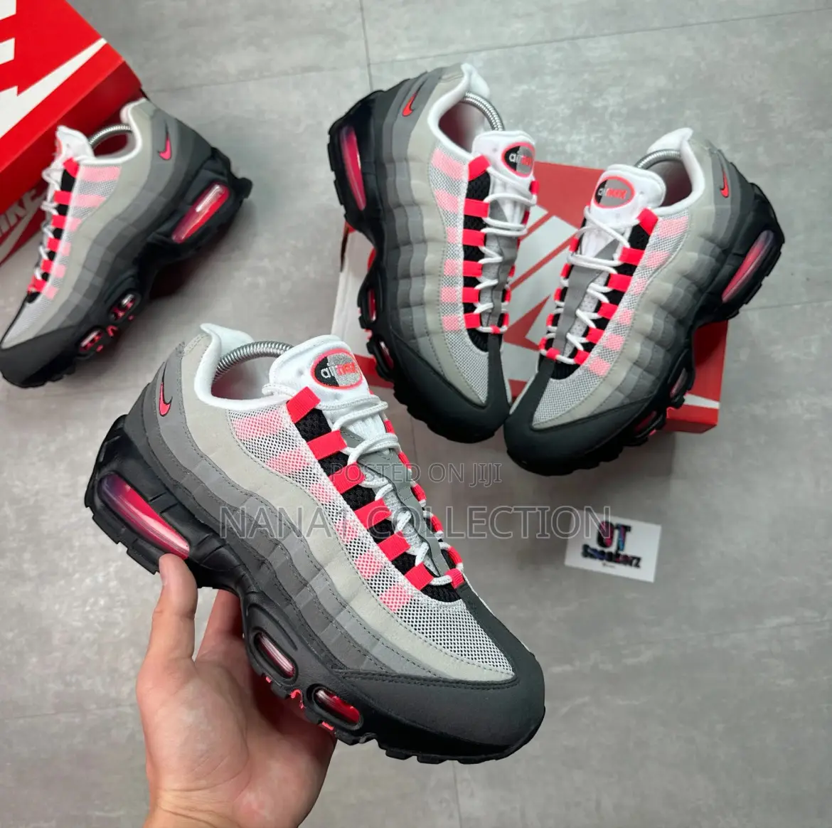 Nike Air Max 95 Og “ Solar Red” Sneakers
