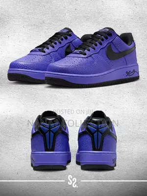 Nike Air Force 1 Low Protro Kobe Bryant X Fc Barcelona “Persian Violet