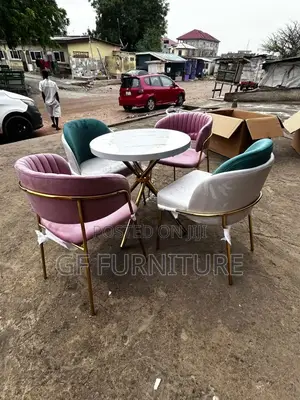 Modern Nordic Luxury Velvet Dining Set
