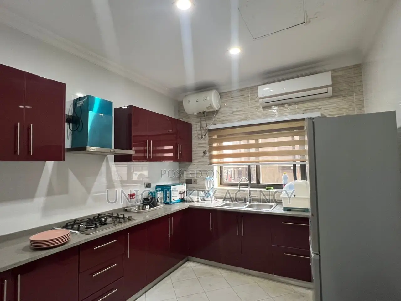 Furnished 3bdrm House in Unique Key Agency, East Legon for rent