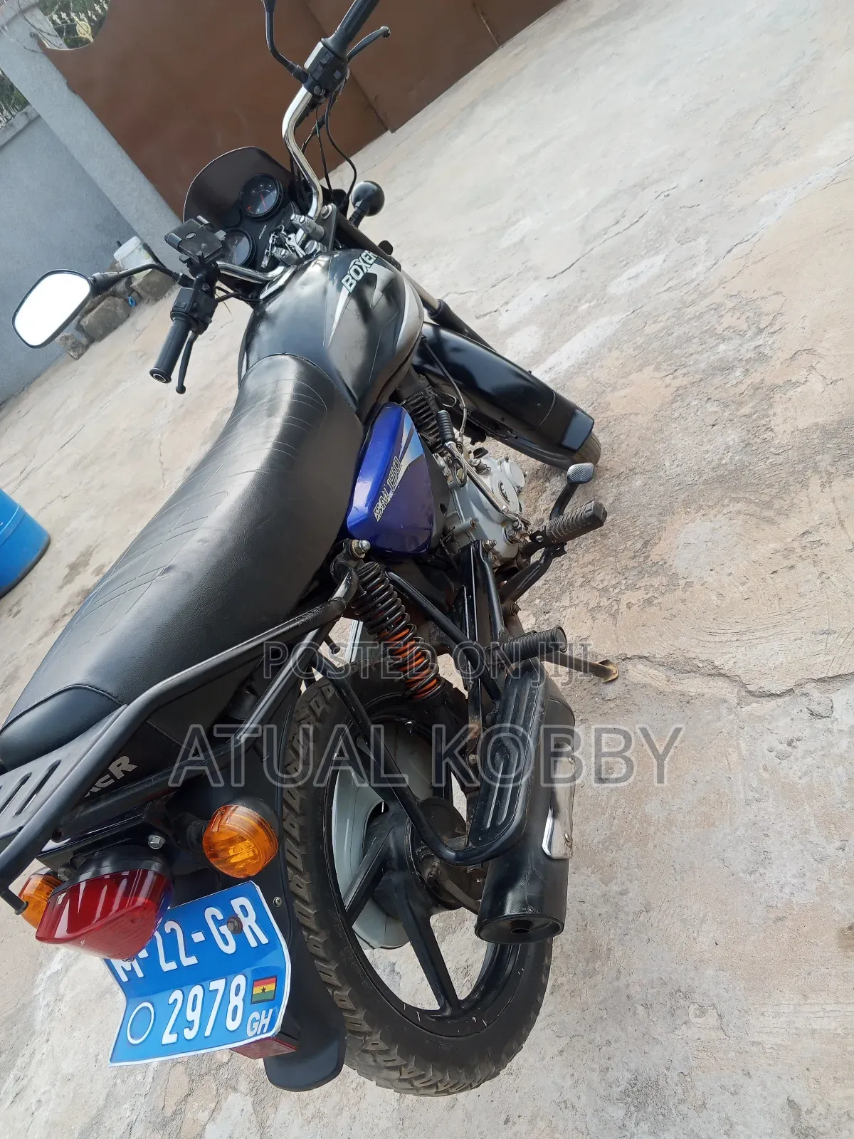 Bajaj Boxer 150 UG 2022 Black