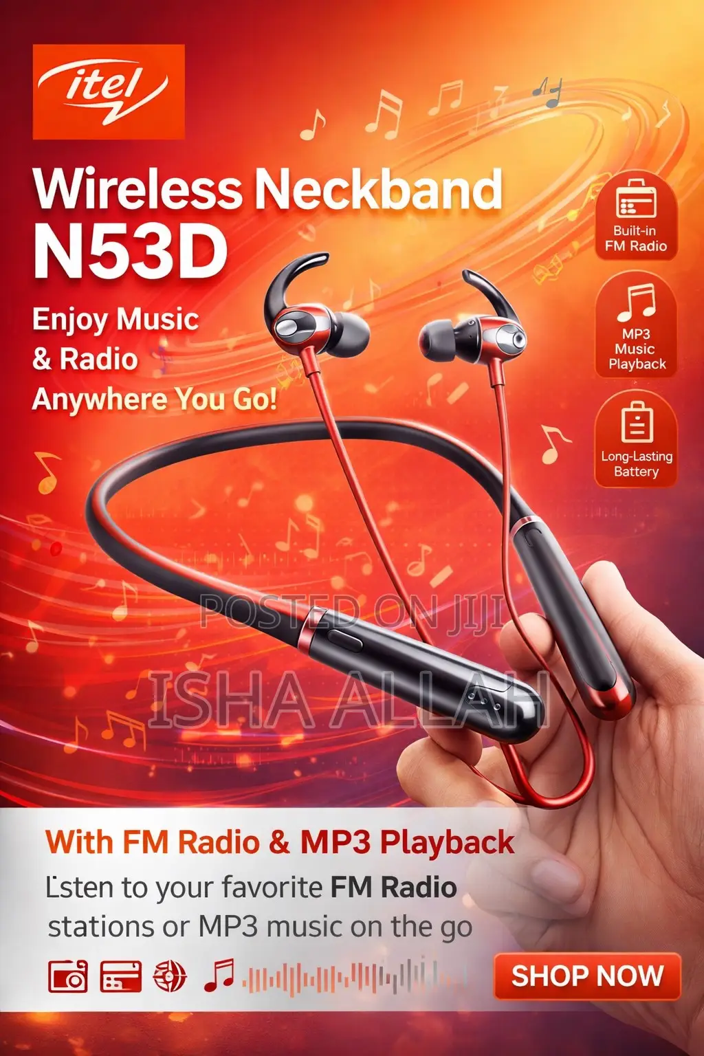 AOZHENIKAI AZK-NY38 — BassFlex Pro Power Your Music. All Day.  A