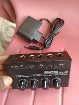In Ear Stereo Headphones Amplifier