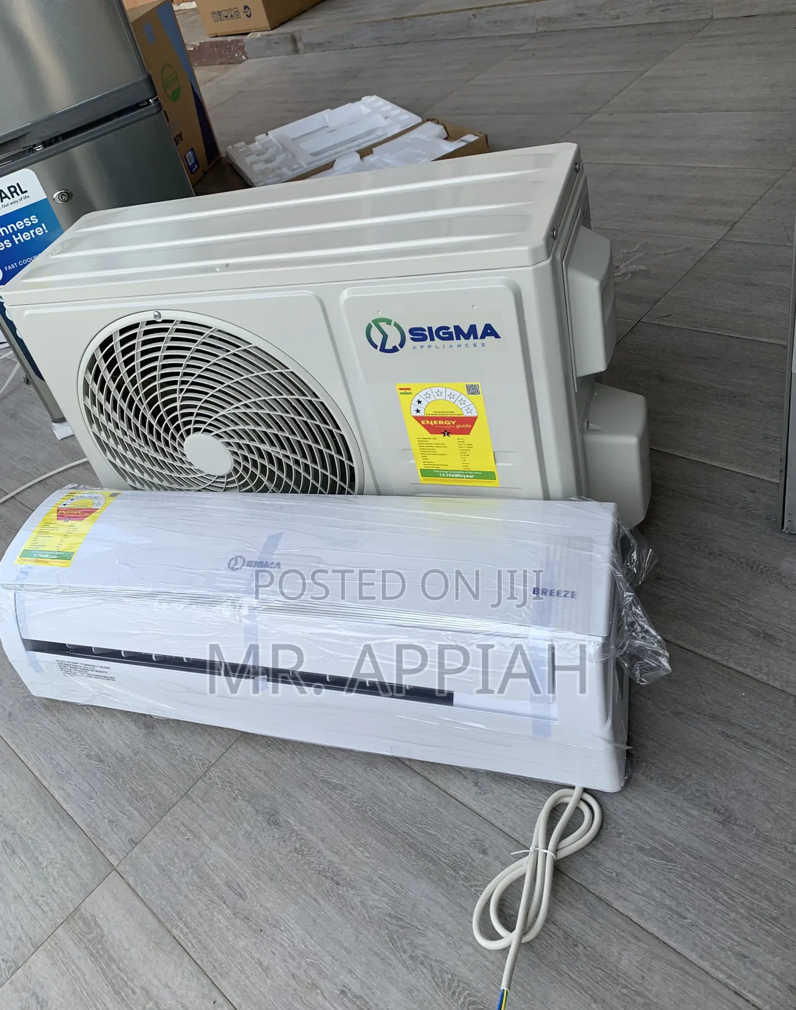 Order Durable Sigma 1.5hp Air Conditioner(R410 Gas)White 