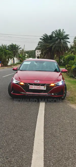 Hyundai Elantra Limited 2023 Red