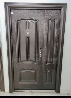 Steel Metallic Anti Rust Security Door