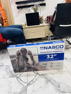 Latest and Affordable Nasco 32” Digital Satellite Television(Black) 