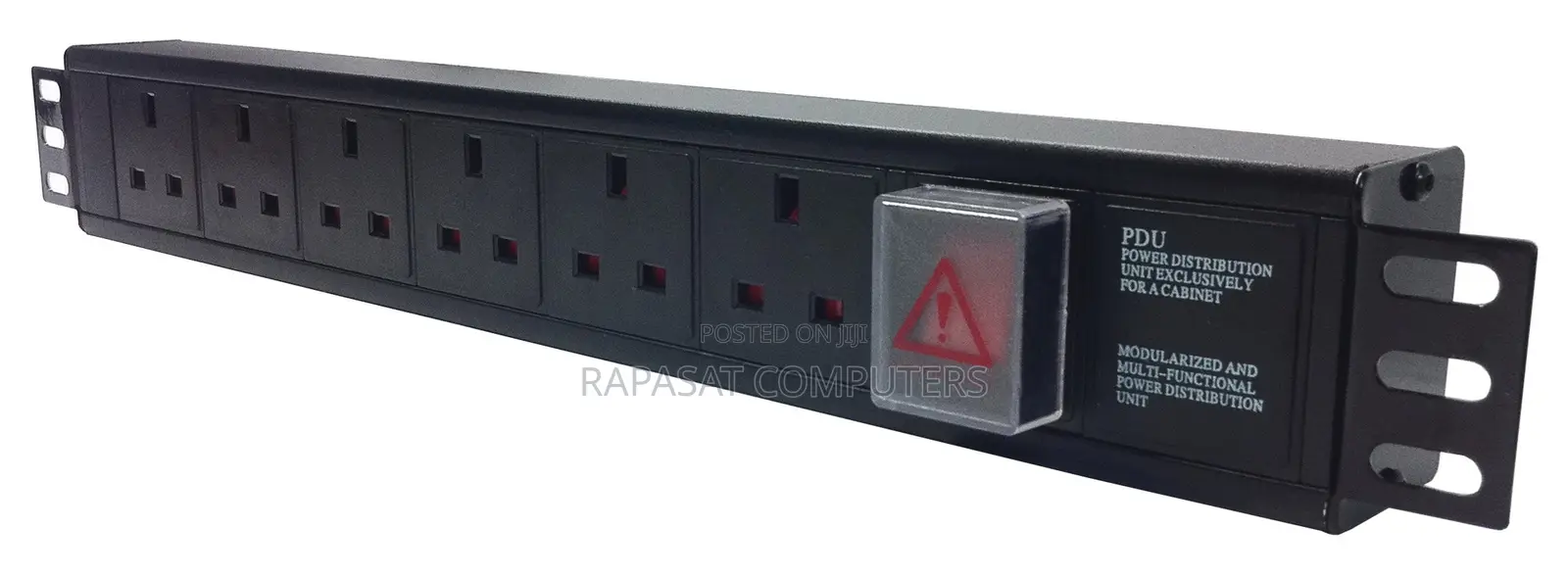6-Way Metal Power Distribution Unit (Pdu)