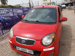 Kia Morning 2012 Red