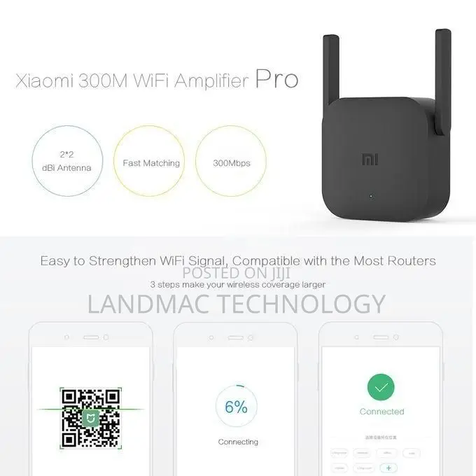 Xiaomi Mi Wi-Fi Internet Booster/Extender Pro - 300mbps Wireless