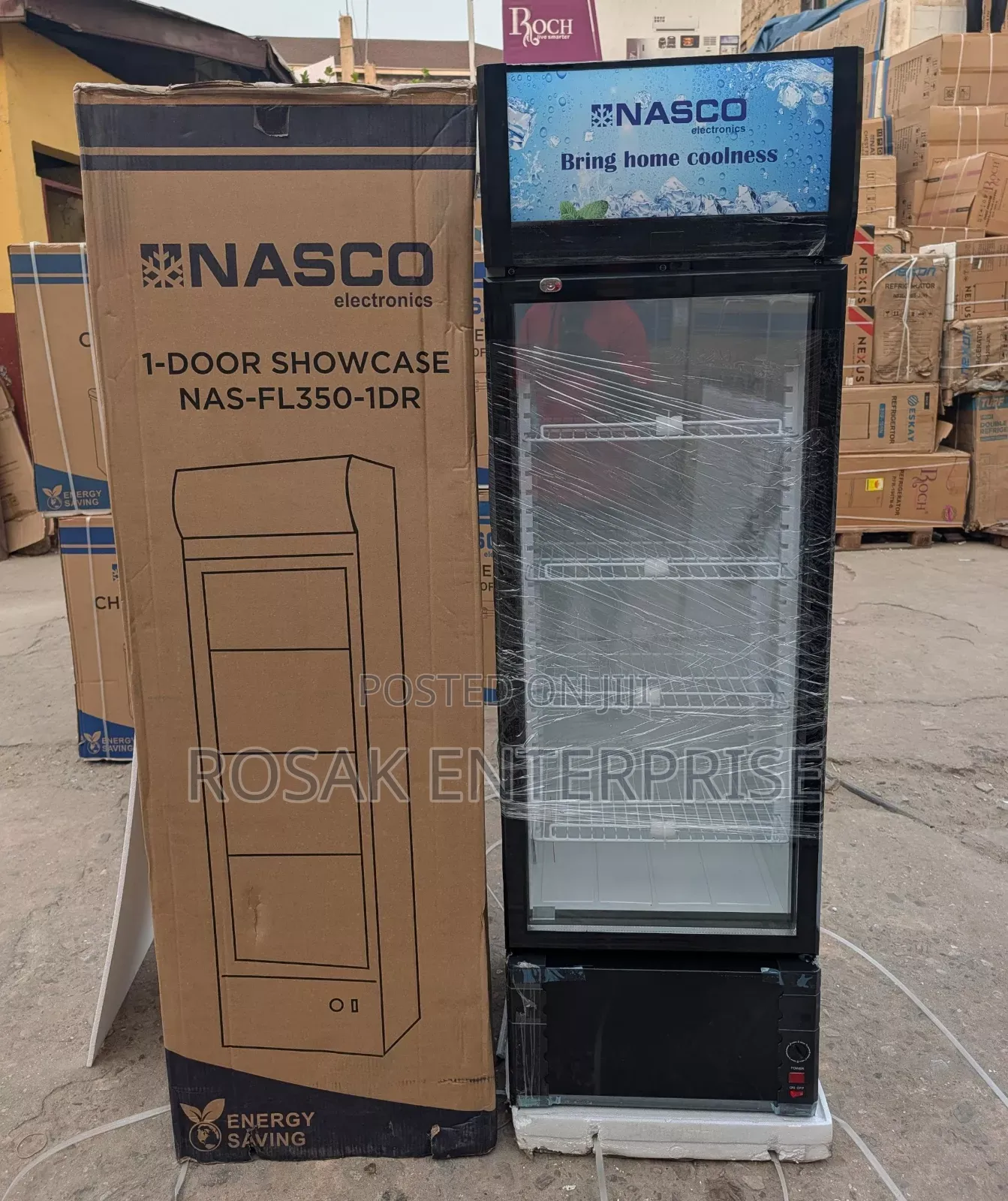 Nasco 288l Display Fridge