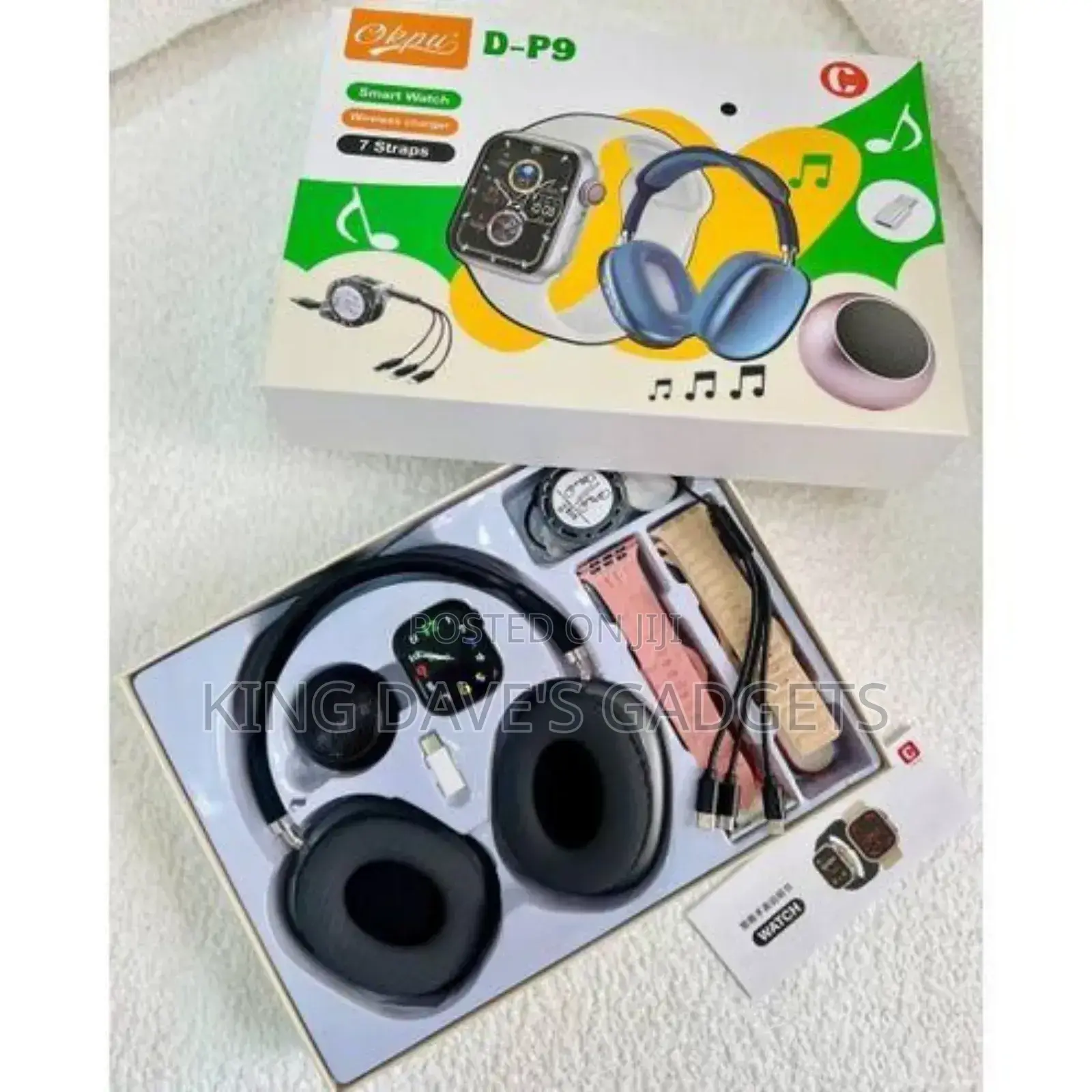 D-P9 Smart Watch Accessory Combo