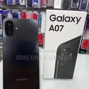 New Samsung Galaxy A07 4G 128 GB Black