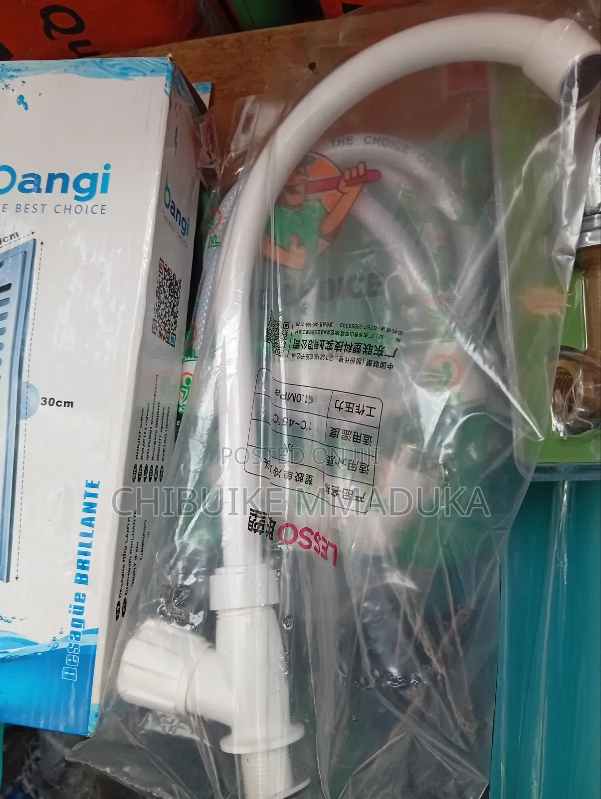 Aluminum and Plastic Tap