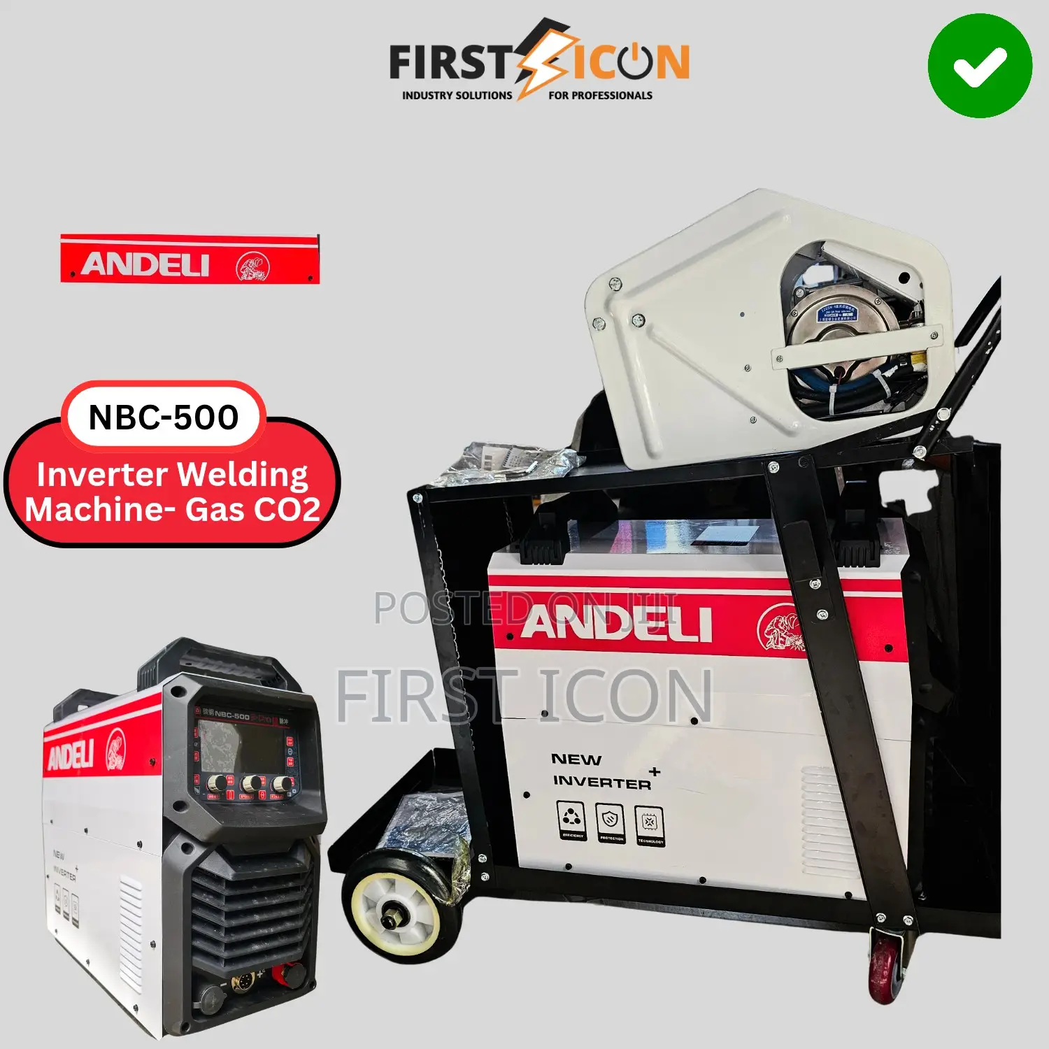 NBC-500 Inverter Welding Machine - Gas Co2 Shielded Welder