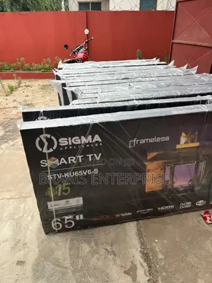 Sigma 65′′ Smart Frameless Digital Satellite Uhd Tv