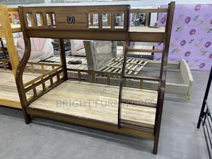 Durable 1 and Half Down Single Top Bunk Bed