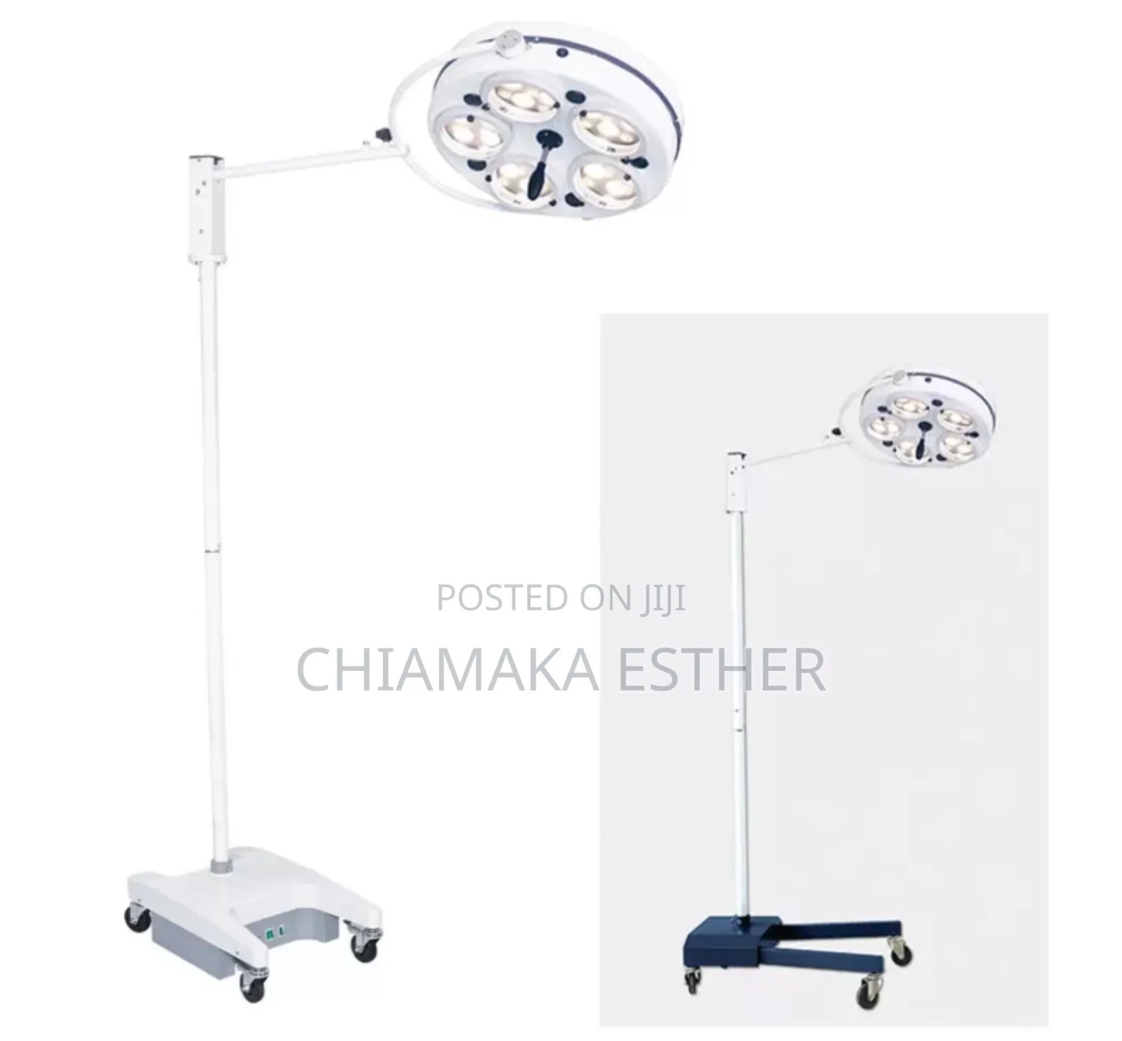 Theatre Lamp 4bulb Rechargeable Standing