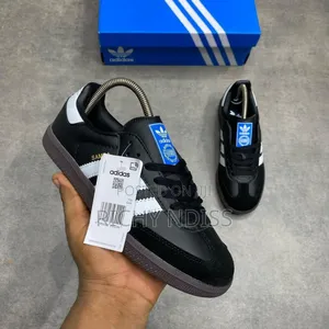 Adidas Samba Og "Cloud White/Core Black/Clear Granite" Sneakers