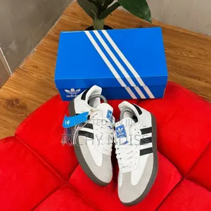 Adidas Samba Og "Cloud White/Core Black/Clear Granite" Sneakers