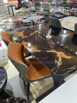Classic and Modern 4 Seater Marble Dining Set