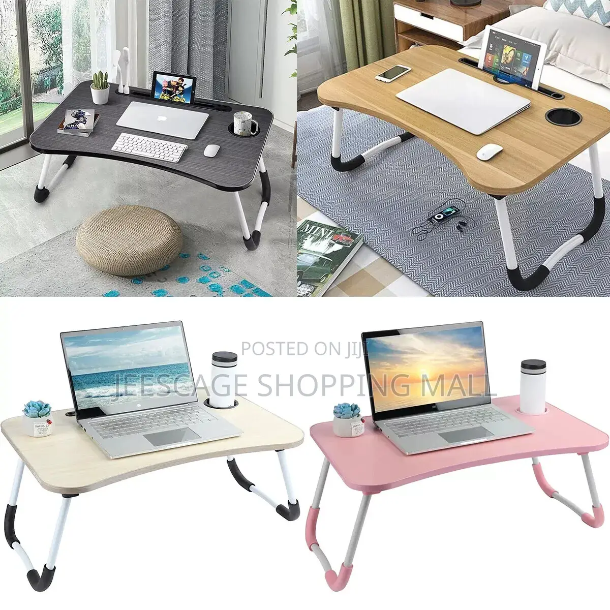 Laptop Bed Table Laptop Tray Lap Tray Breakfast Foldable Bed