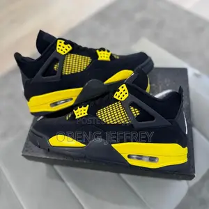Original Air Jordan Four(4) Yellow