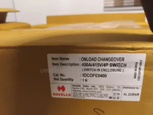 Change Over Switch 400amps Manual