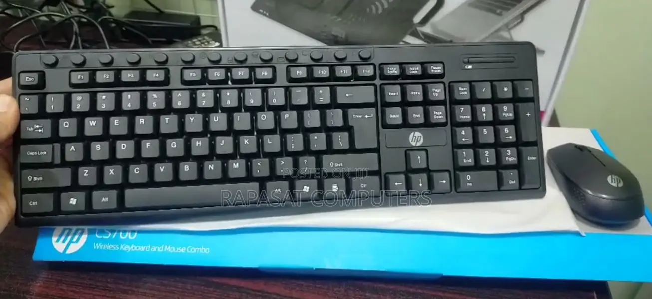 Hp Wireless Keyboard And Mouse Combo Cs700