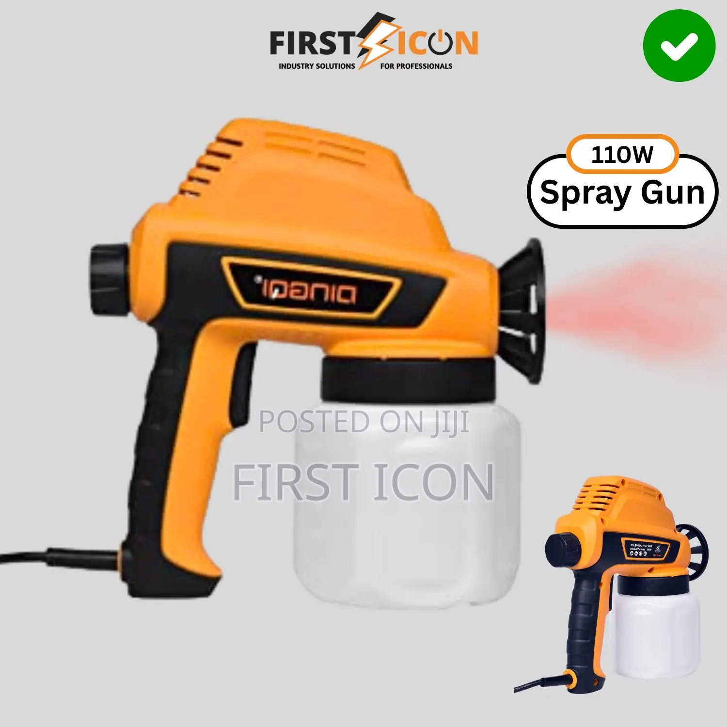 110w Portable Electric Spray Gun - Dingqi 121101