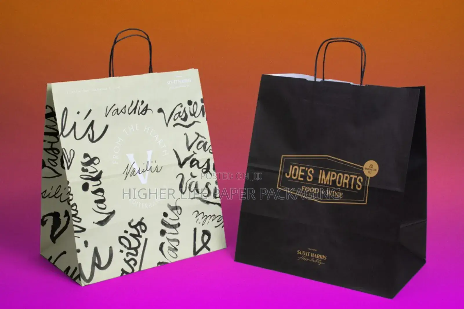 Paper Bags, Food Boxes