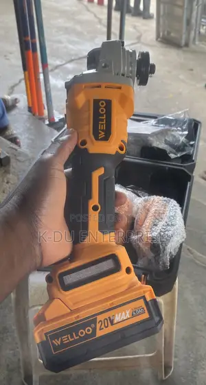 Welloo Cordless Angle Grinder 115mm