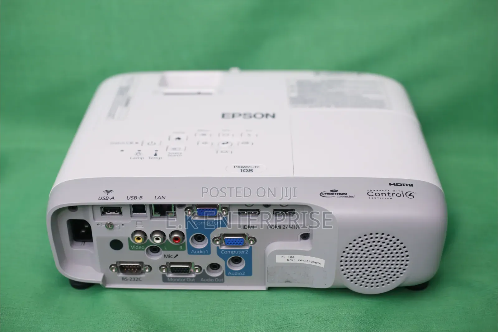 Epson Powerlite 108 Projector for Rent. Very Bright and Strong.