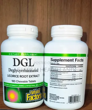 Dgl, Licorice Root Extract, 180 Chewable Tablets- Intestinal Lining.