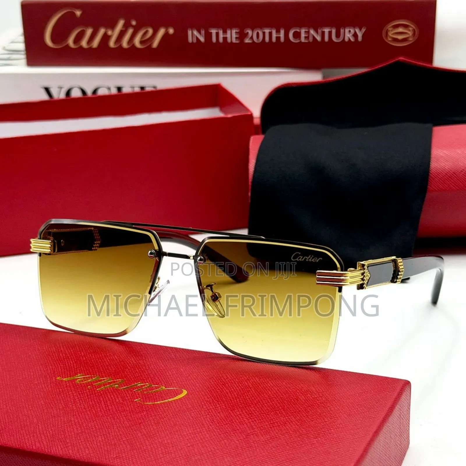 Original Men's Brand New Cartier Sunglasses