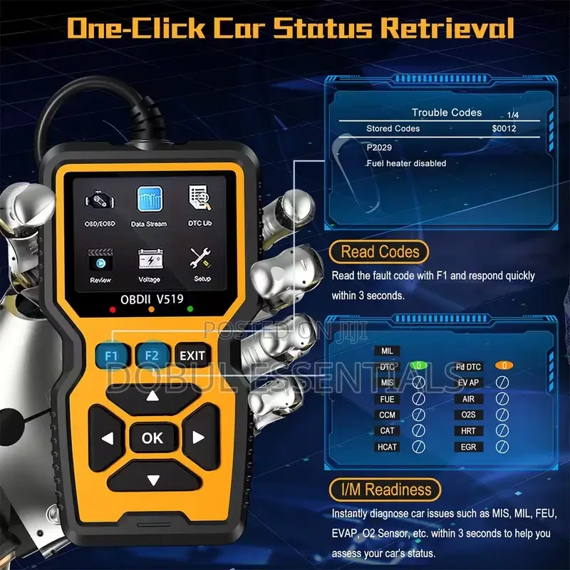 V519 Obdll Vehicle Diagnostic Device