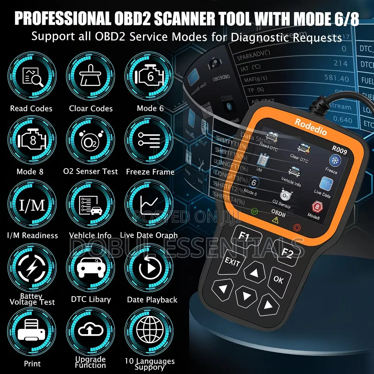 Rodedio R009 Vehicle Diagnostic Device