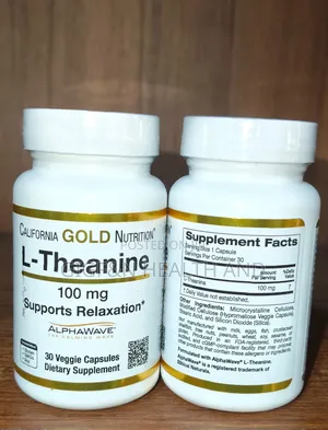 L- Theanine, Alphawave, 100mg, 30 Capsules (Stress Sleep Quality)