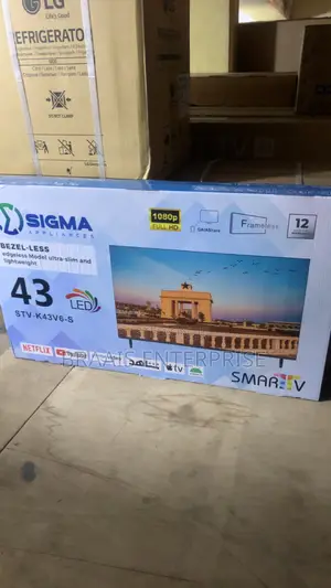 Sigma 43′′ FHD Smart Android Frameless Satellite Tv