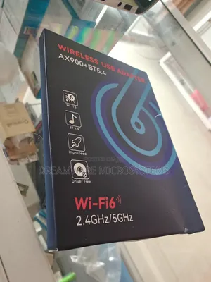 Wireless Usb Adapter Wi-Fi6 2.4ghz/5ghz With Bt 5.4