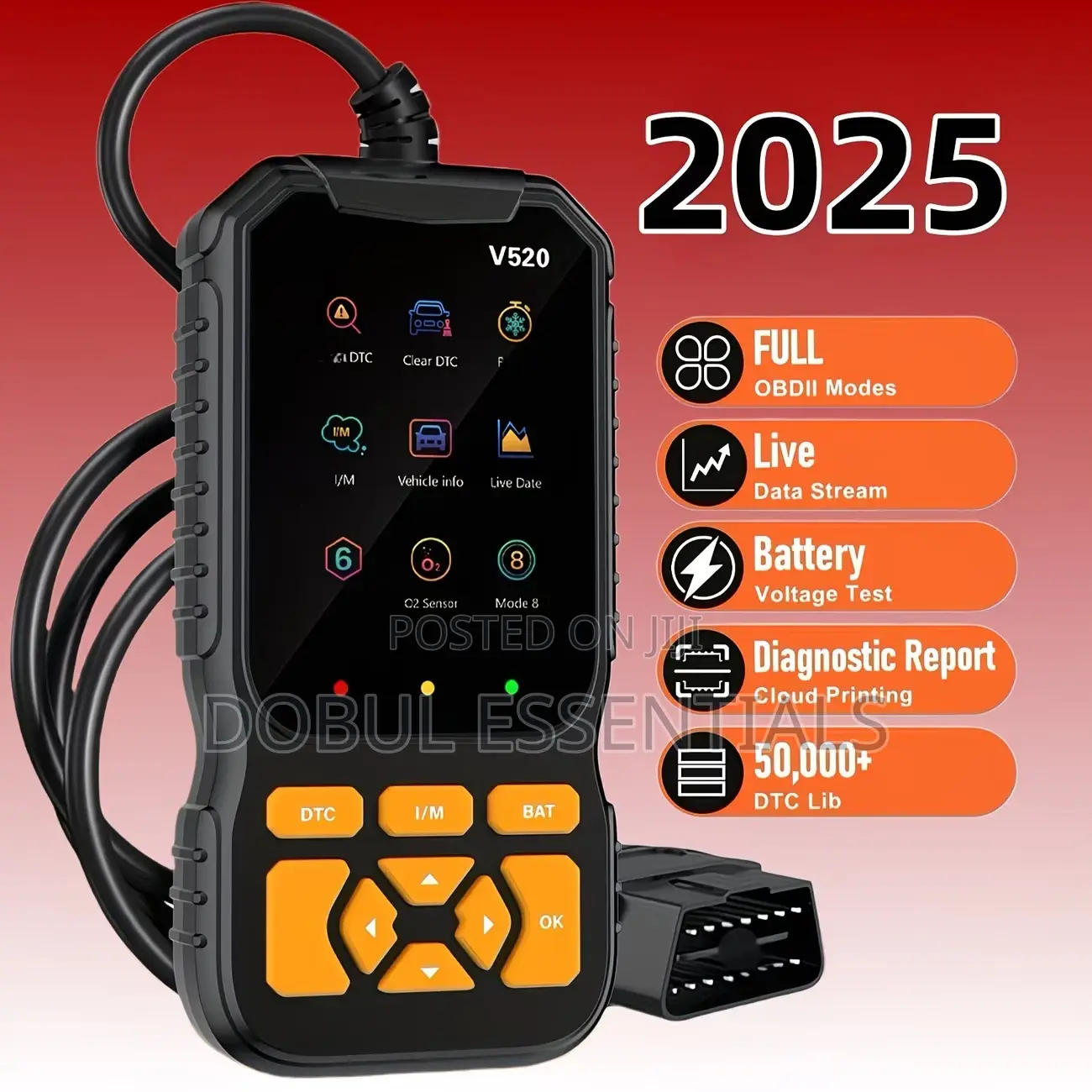 V520 Obdll Vehicle Diagnostic Machine